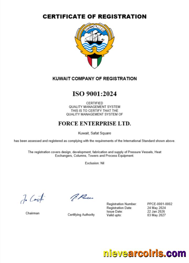 Kuwait business registration certificate